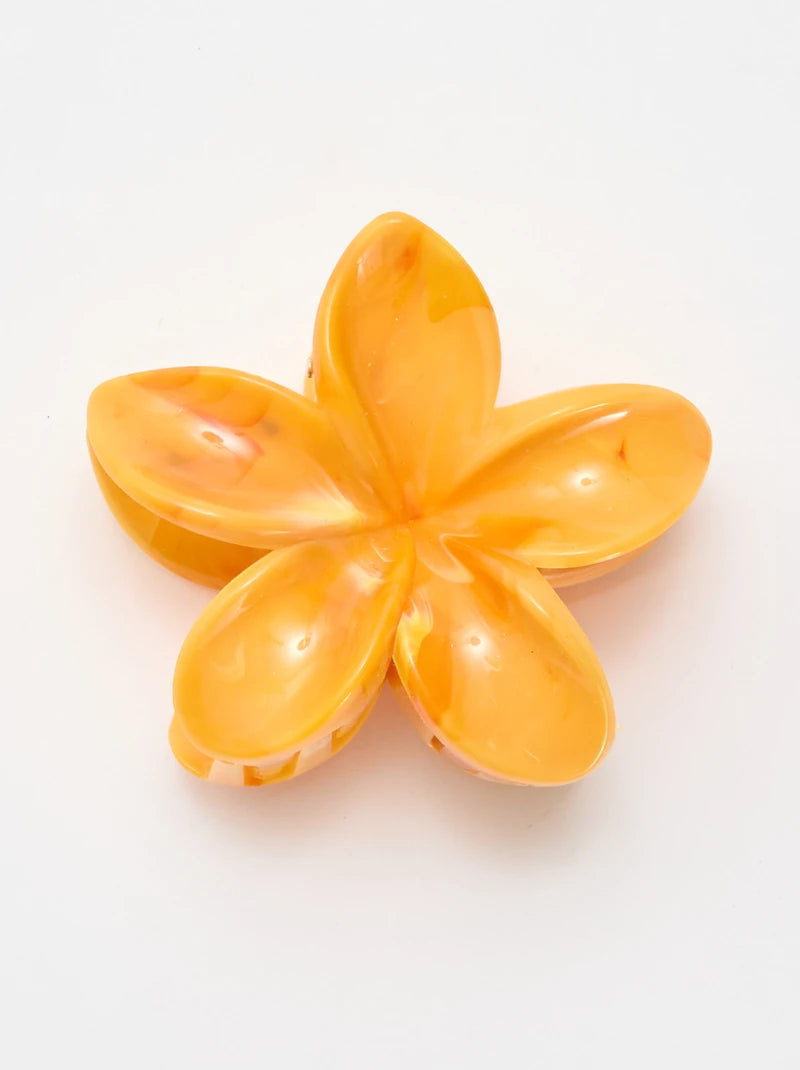 HAIR FLOWERS ORANGE