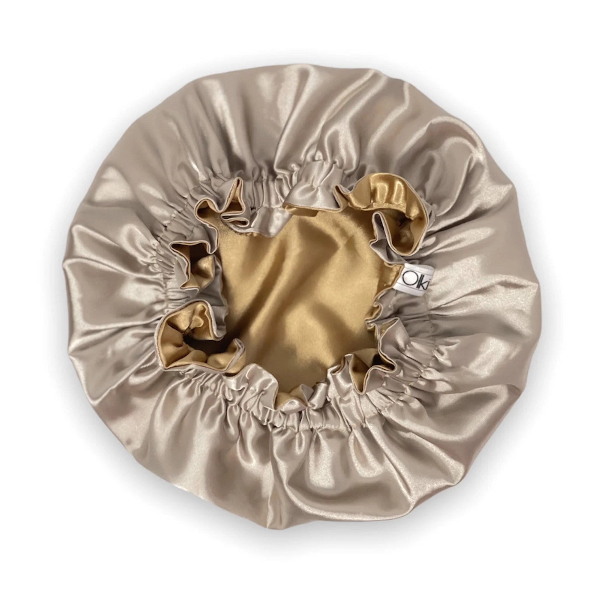 BONNET SATIN CHAMPAGNE